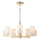Maxim Lighting Dart 5-Light 26" Wide Satin Brass Chandelier 21286SWSBR - alternate 1